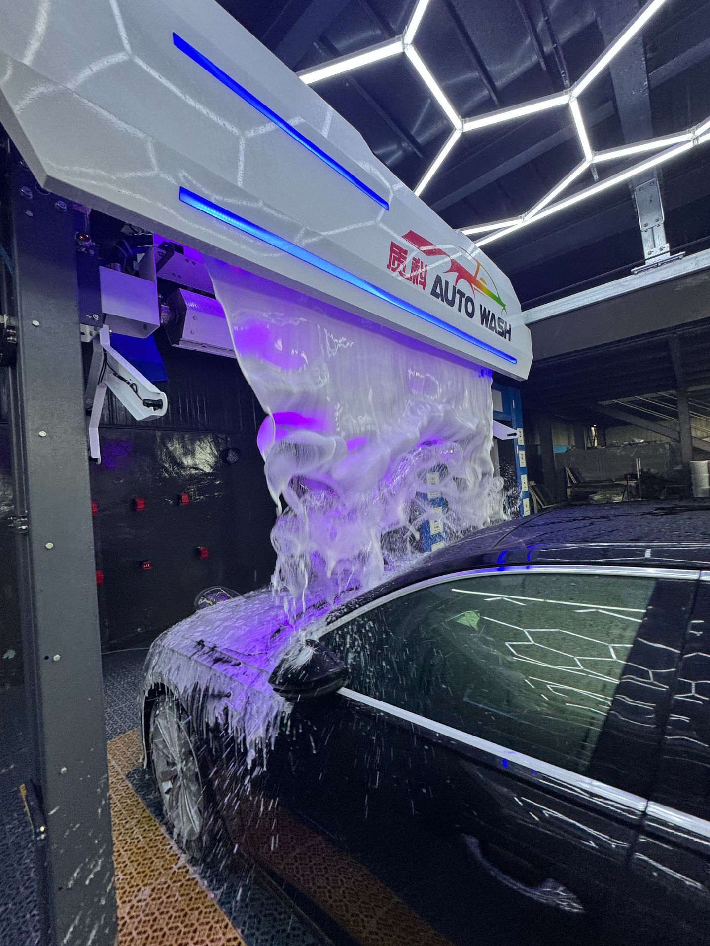 Fully Automatic Contactless Computer Car Washing Machine Elite Type Unmanned Self-Service Commercial Intelligent Car Washing and Care All-In-One Equipment