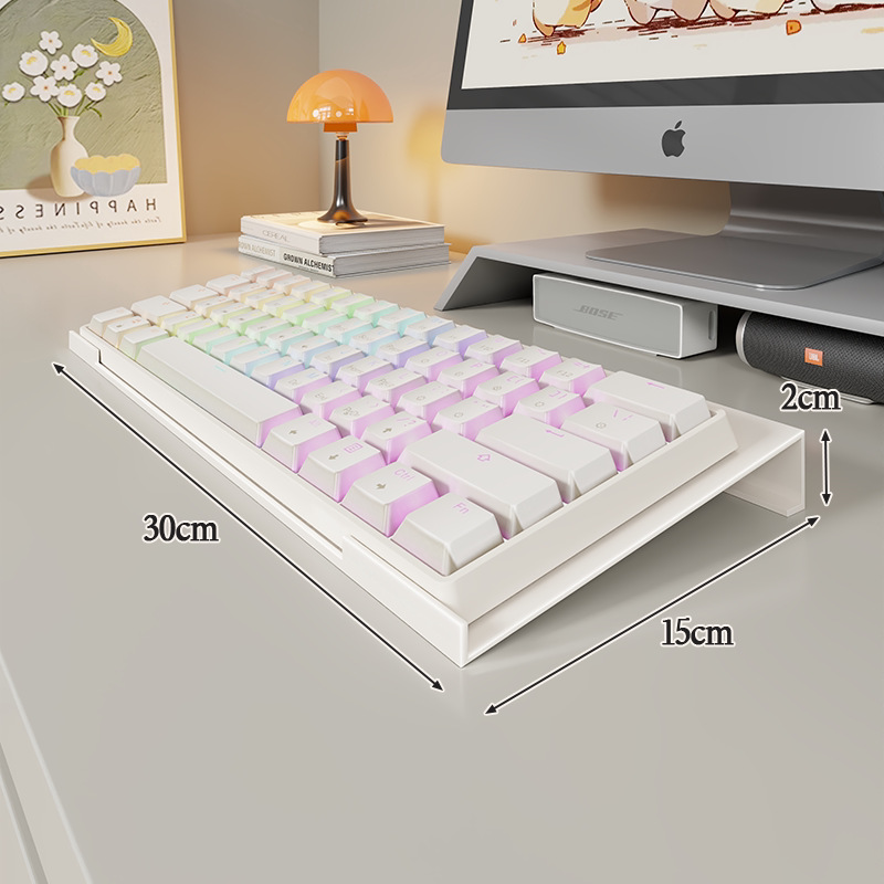 Soporte Elevador para Teclado Inclinado con Disipación de Calor para Escritorio image 9