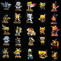 火影GK 皮卡COS 鳴人佐助 帶土斑 路飛艾斯索隆 悟空 貝吉塔 手辦