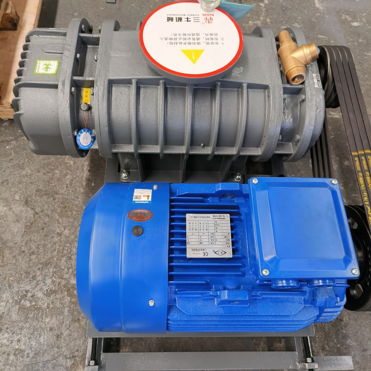 NSR石灰窑罗茨风机返料三叶罗茨风机反冲洗三叶罗茨风机沼气加压