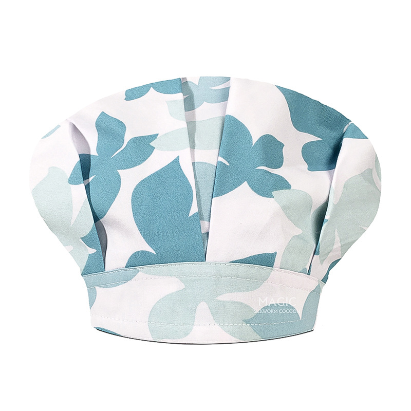 Un gran número de en stock de gama alta de algodón impreso tapa de cirugía oral dental hembra doctor enfermera Pelo Largo cerrado dedo del pie gorra mullida