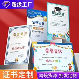 证件卡、挂绳;奖状、证书;徽章