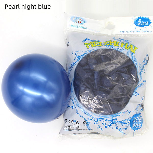 El mar de la belleza empuja el globo nacarado grueso para la decoración de la fiesta de cumpleaños