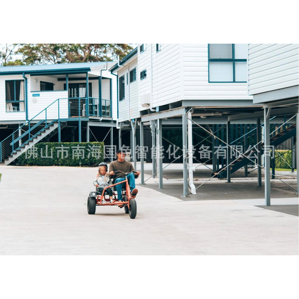 Casa de campamento junto al mar, casa de acero, casa de huéspedes con estructura de acero, caja de tablero móvil, oficina integrada, casa de sol