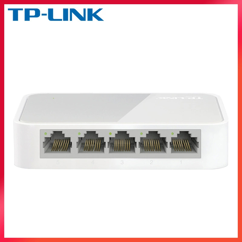 Сетевой семипорный TP-LINK SF1005+100M 100M мониторинг специальный широкополосный коммутатор