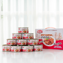 闽星带鱼罐头五香辣零食150g罐即食海鲜熟食下酒下饭菜批发厂批发