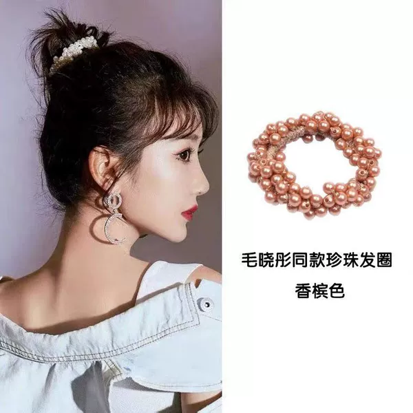 From pearl, champagne color