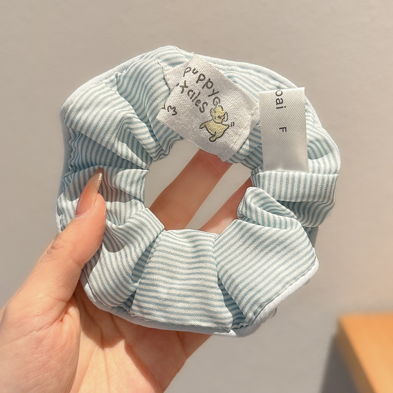 Primavera y verano coreanos, anillo de cabello de intestino grueso, nuevo tipo de cabello de cabello de cola de caballo, flor de bosque, cabello de sensación superior, adornos de cabello para mujeres