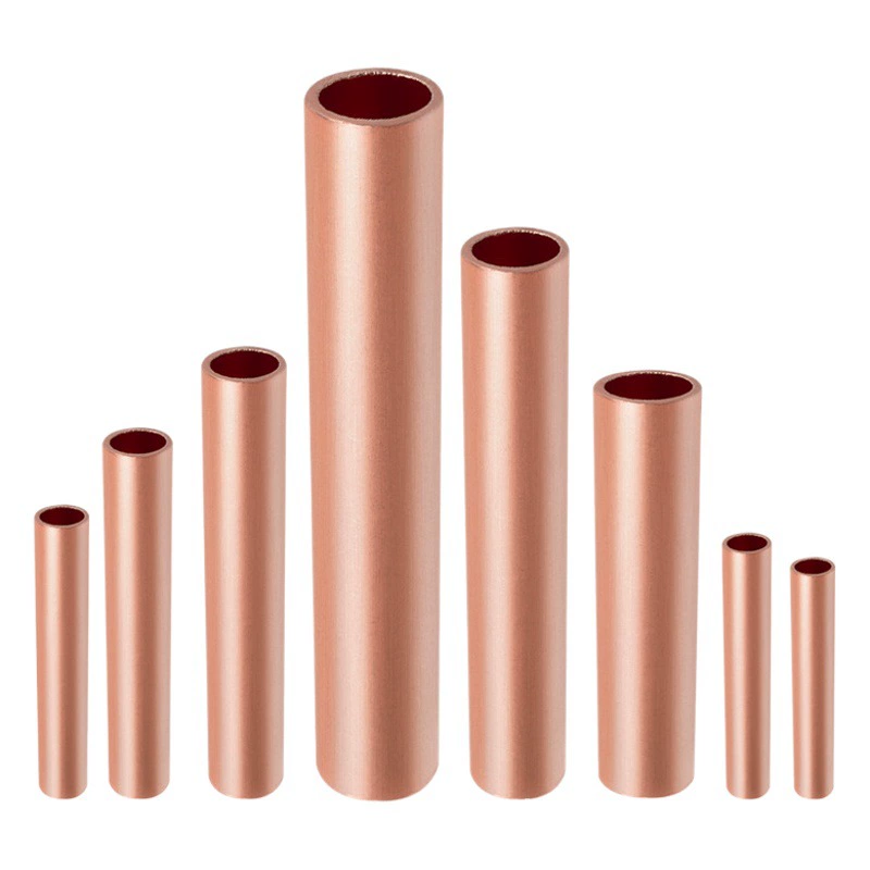 GT медная трубка 10-400 квадратный кабель промежуточная проводка труба Соединительная труба ОБЖИМНАЯ труба кабель промежуточный соединитель прямая труба