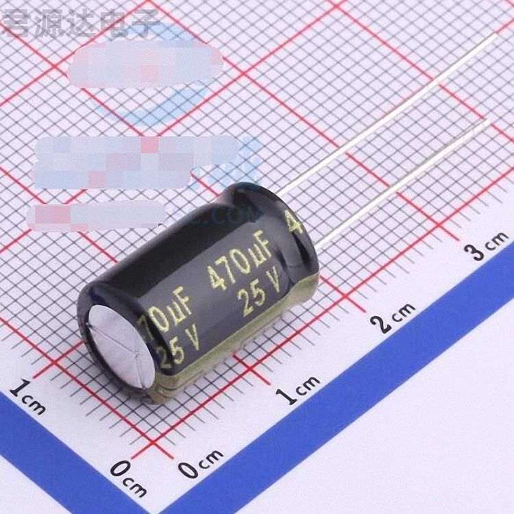 EEUFM1E471描述470uF 25V电解电容器