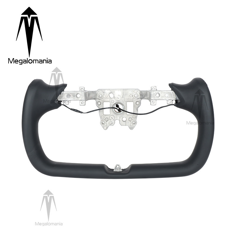Suitable for Tesla's New Version of Model 3, Modified and Upgraded Heated Full-Leather Yoke Racing Steering Wheel