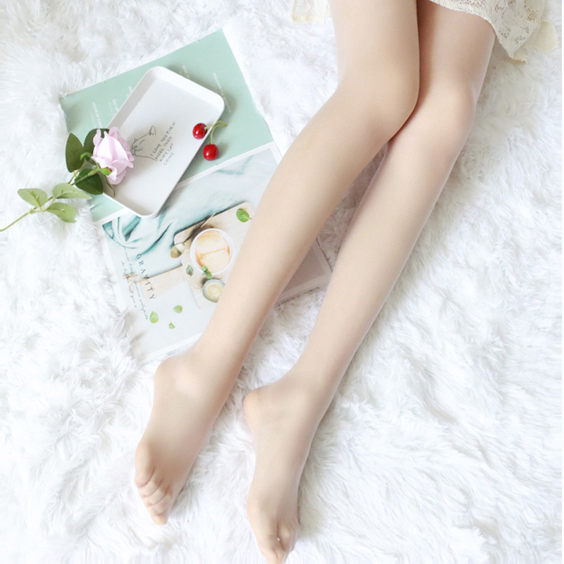 白丝一线裆0D隐形女士丝袜透明无痕防勾丝性感连裤袜光腿神器美腿-阿里巴巴