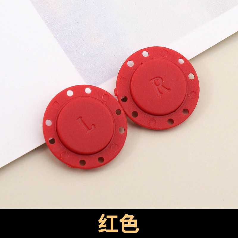 Color de nylon hebilla oculta hebilla magnética hebilla de succión magnética Madre y niño hebilla imán botón Botón abrigo hembra hebilla magnética invisible