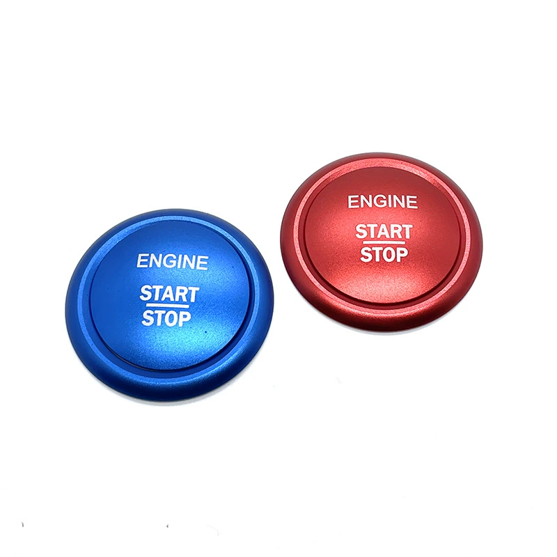 Suitable for Mercedes -Benz A -Class One -button start -up button to post C -Class V -Class GLA GLC CLA point ignition button decoration circle