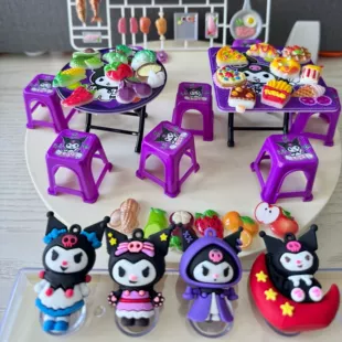 Игровой набор кухня с едой и сладостями для сюжетных игр