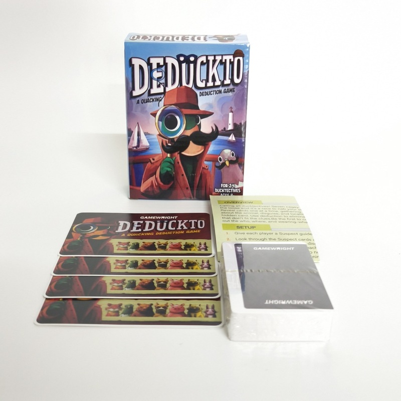 DEDUCKTO猜猜我是谁桌游玩具家庭聚会游戏卡牌|undefined