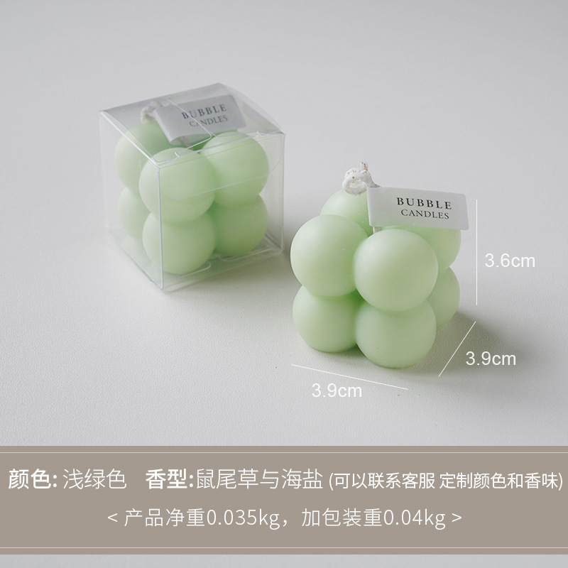 小さな魔方陣の形をしたアロマキャンドル、卸売、誕生日の記念品、手作り、泡の形をしたキャンドル、かわいい、香り付きキャンドル|undefined