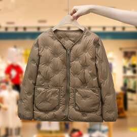 儿童羽绒服男童女童冬季新款外套中大童上衣2026冬装新款童装宝宝