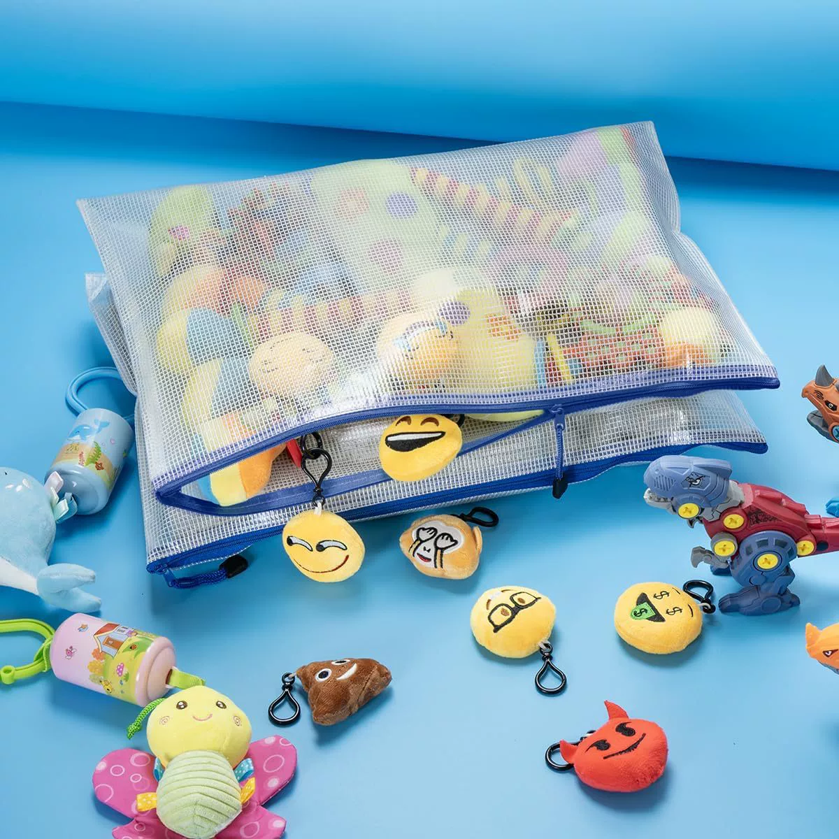 Plastic files bag for folders, folder, storage bag, increased thickness