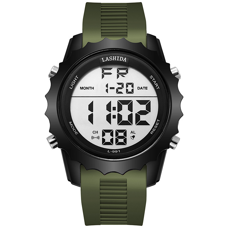 Comercio exterior nueva moda multifuncional reloj electrónico deportes al aire libre alarma impermeable reloj personalizado transfronterizo caliente
