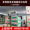 Shanghai Cooling Cold storage Farm product market Aluminum row Freezer full set equipment install Free of charge design