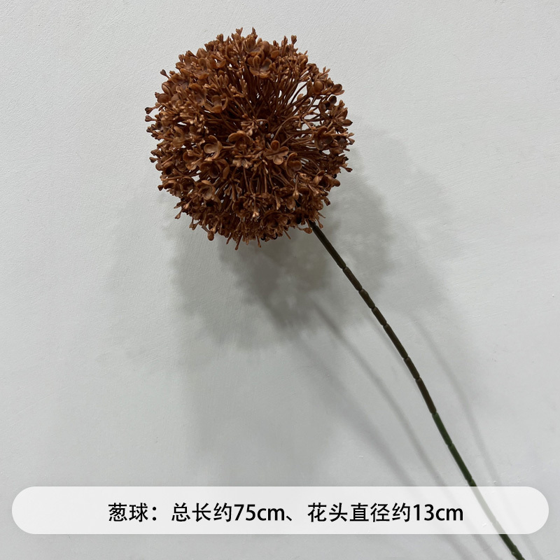 結婚式の造花、秋のコーヒー色の結婚式場の天井の花、ステージロードリードフラワー、婚約宴会の装飾、アーチフラワーアート|undefined