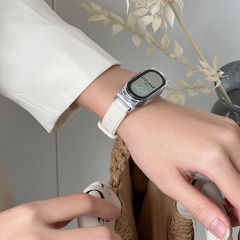 適用小米手環7/8錶帶小米5/6腕帶3智能運動四五六代NFC針線紋硅膠