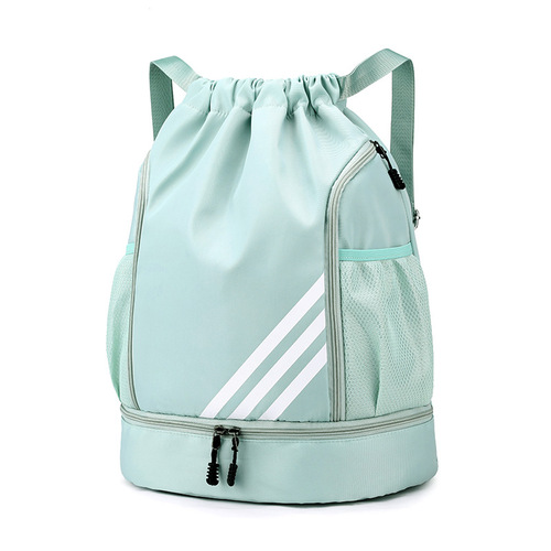 New Oxford Cloth Drawstring Bag, Backpack, Sports Basketball Storage Bag, Training Bag, Outdoor Travel Bag for Women