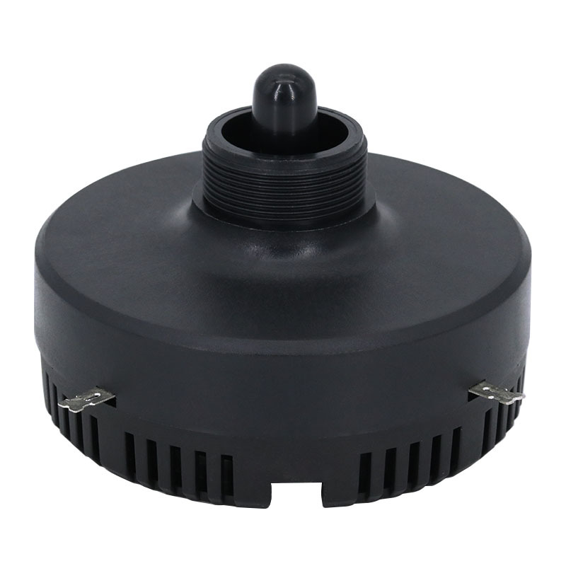 4寸圓形號角喇叭高音頭帶線圈壓電陶瓷揚聲器驅動頭螺紋口34mm