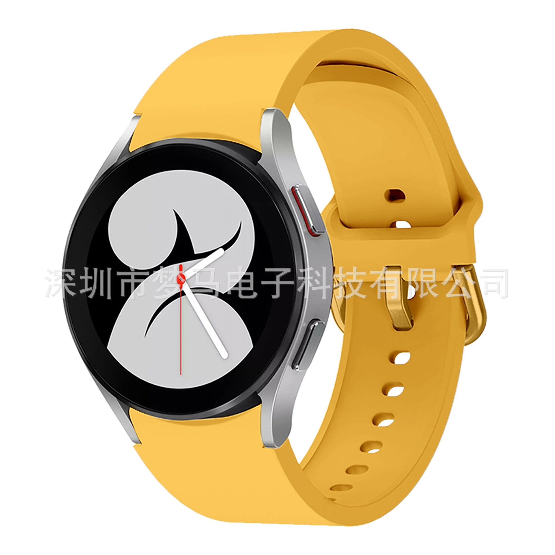 Adecuado para Samsung Galaxy Watch4 correa de silicona watch7FE/6/5 correa de reloj inteligente 20mm