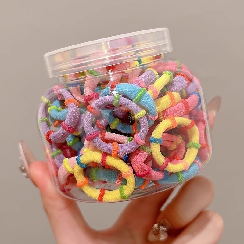 2026 nueva línea de cabello de cola de caballo alta espiral libre anillo de cabello de mujer diaria correa de cabello no colapsará adornos de cabello de cabello