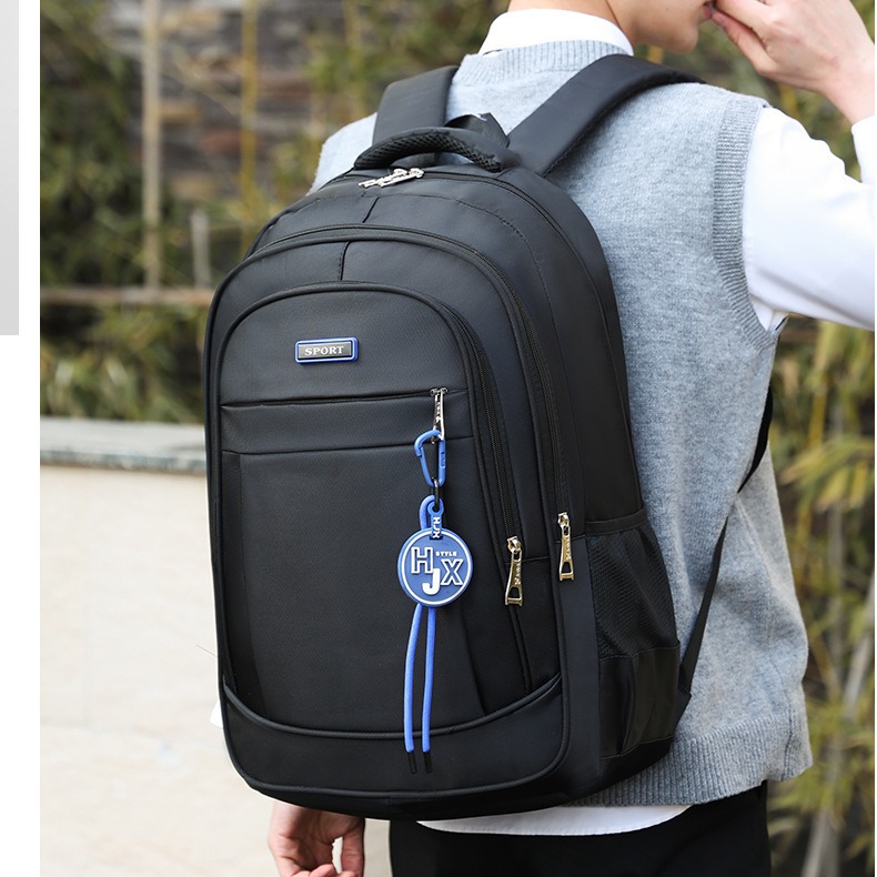 Nueva mochila de ocio de negocios para hombres, mochila de viaje de alto valor de negocios de gran capacidad