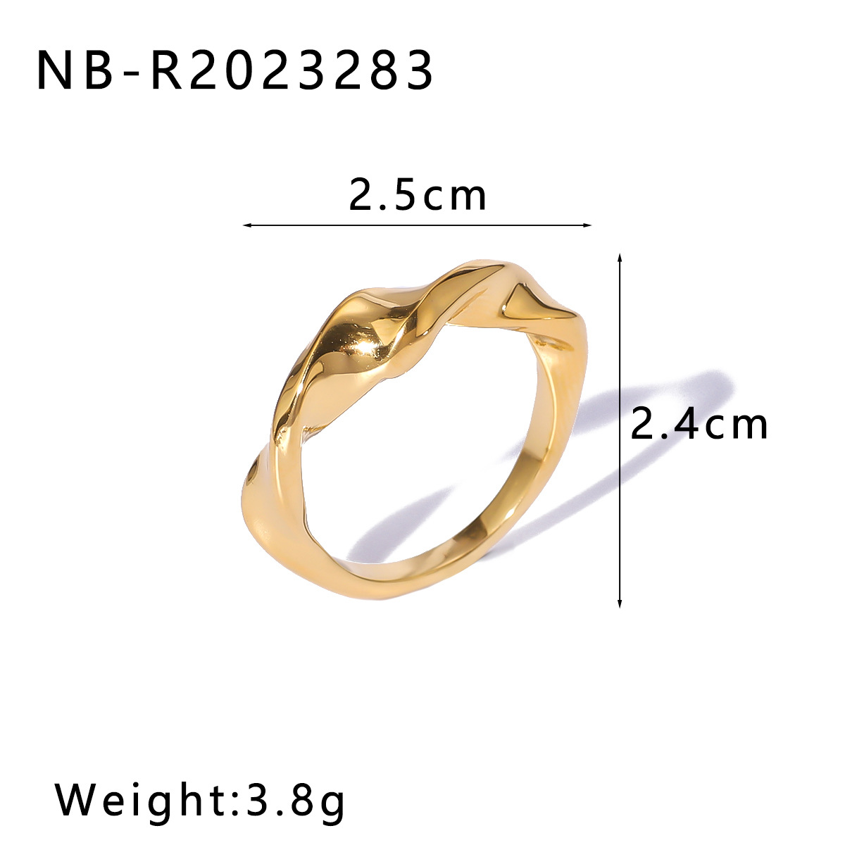 Casual, Elegant, Lady Style Wholesale Jewelry Casual Elegant Lady Starfish Titanium Steel Plating Open Rings
