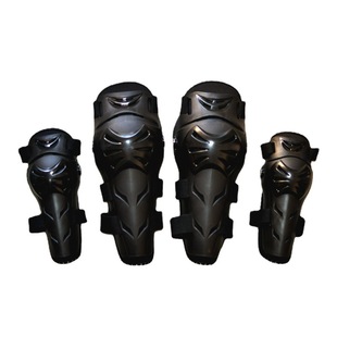 Motorcycle knee pads summer off-road riding equipment motorcycle rider knee pads elbow pads racing anti-fall four-piece set