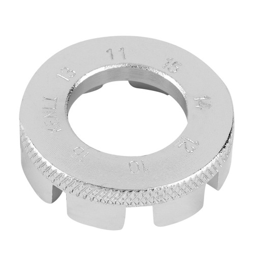 Bicycle Steel Wrench Bicycle Spoke Tire Repair Mountain Steel Wire Wheel Tool 8-Port Silver Wrench Tool 