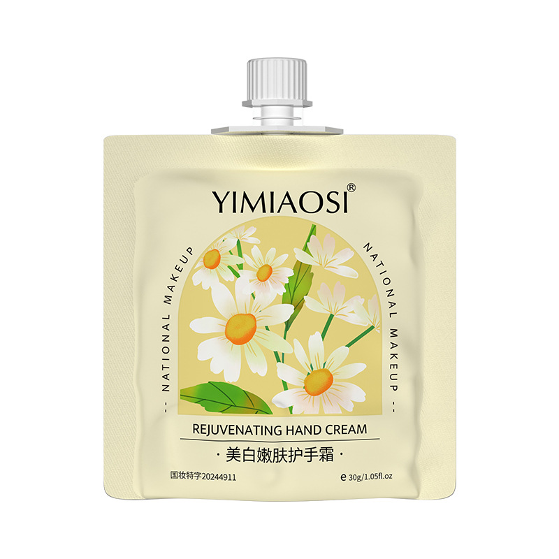 YIMIAOSI blanqueamiento piel rejuvenecedor crema de manos 30g fragancia floral fruta 10 sabor hidratante al por mayor
