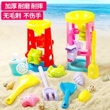 儿童沙滩玩具套装车沙漏铲子和桶宝宝玩沙子沙池决明子挖沙子工道