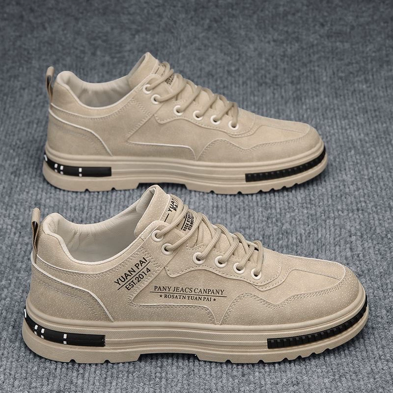 Весенняя мужская обувь новая дышащая рабочая площадка