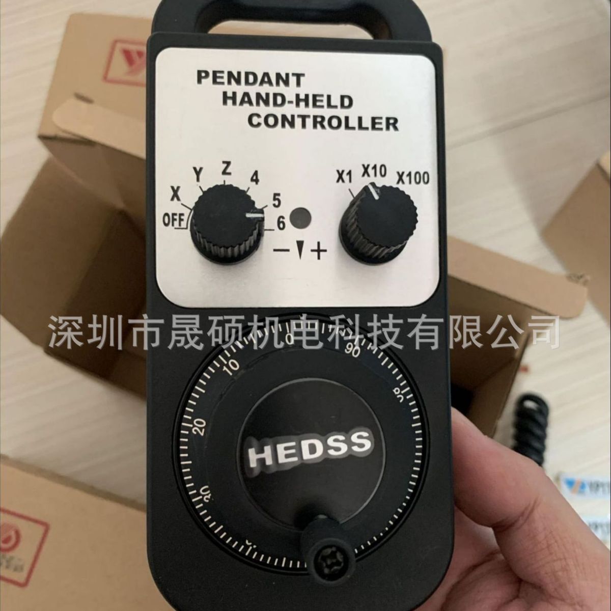 瑞普安华高HEDSS海德电子手轮雕刻机数控CNC手摇脉冲发生器发那科