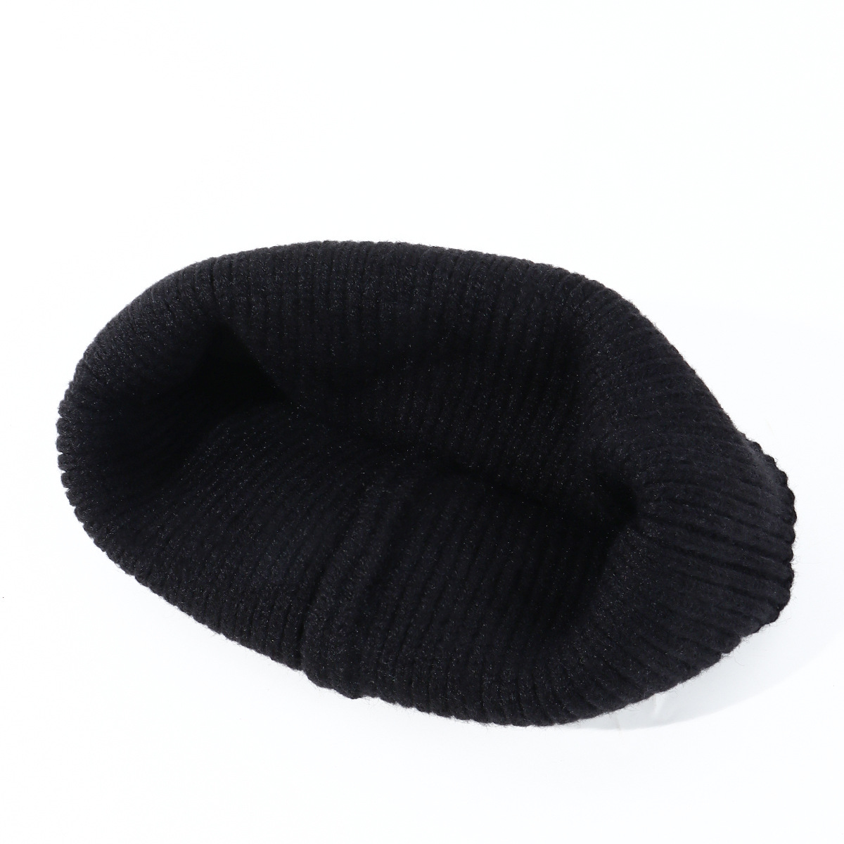 Cappello invernale caldo all'uncinetto, versatile, lavorato a maglia e ricamato a mano, di alta qualità, per autunno/inverno_voghion.com