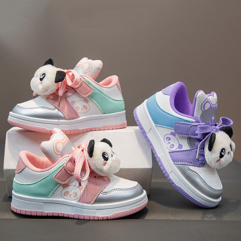 Children's board shoes high-top girls' sports shoes spring 2025 new trending casual children's shoes versatile soft bottom running shoes