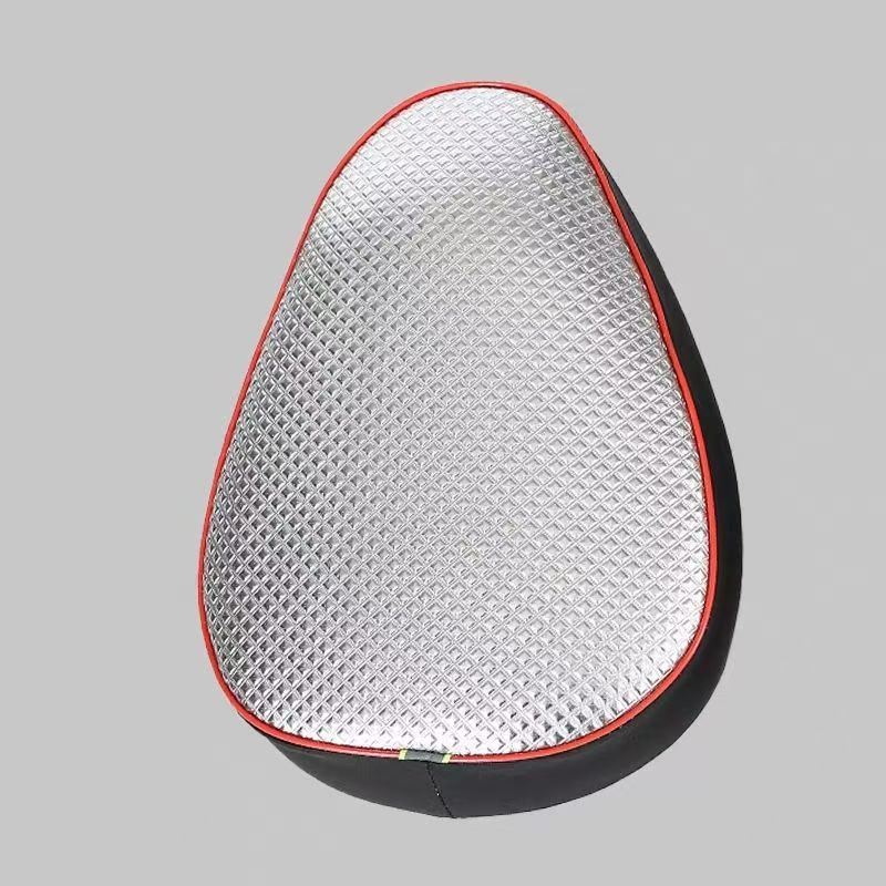 Cubierta de asiento de automóvil eléctrico cubierta de asiento de batería impermeable, protección solar aislamiento térmico Yadi Emma cojín de bicicleta de tranvía Xinri