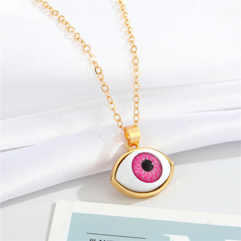 Unisex Gender Wholesale Jewelry Fashion Eye Alloy Necklace