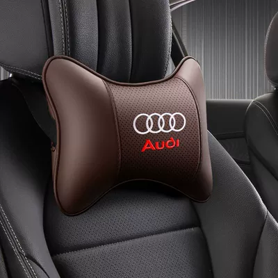 Headrest — Suitable for Audi - charming-coffee-upgraded-and-thickened-2-headrests