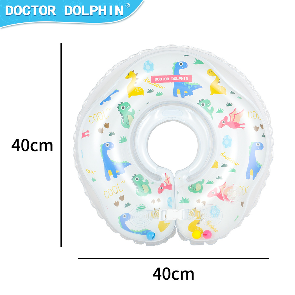 Doctor Dolphin | Bebé cuello inflable bebé natación productos auxiliares madre y niño Museo collar recién nacido
