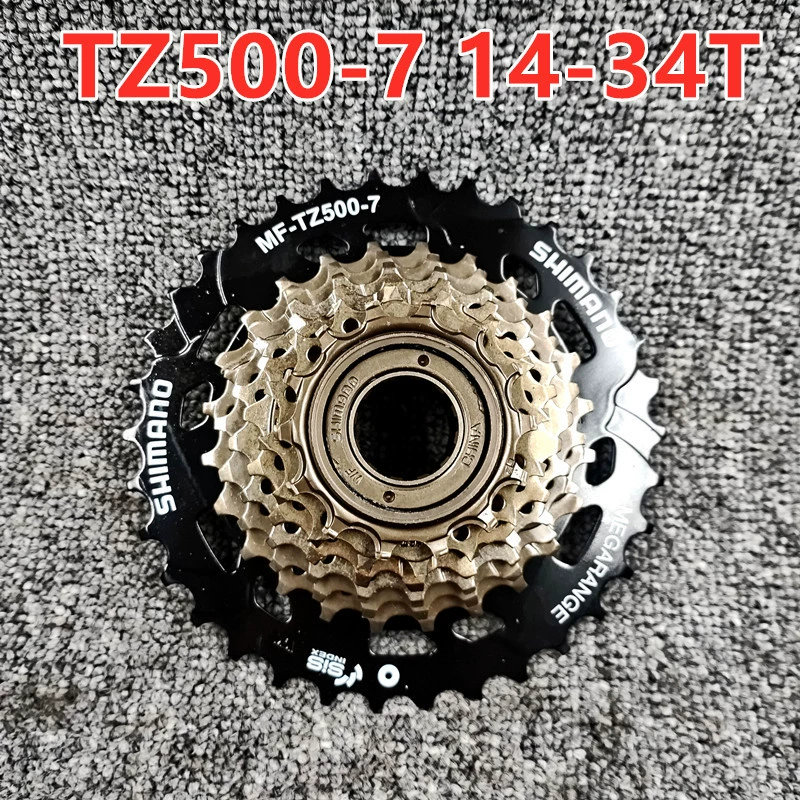 SHIMANO Shimano Shimano свободная передача TZ500-7 TZ21 вращающийся маховик 7 скоростей 14-28 -34