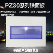 箱盖子铁PZ30家用 盒盖20盖板 回路 暗装电面板1215电表箱配电箱