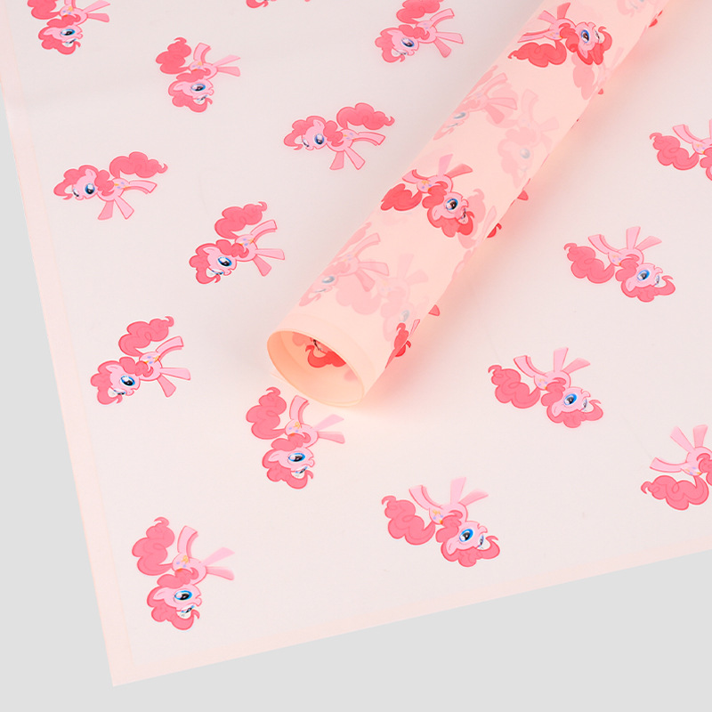 핑크 매트 56*56cm 20매/팩