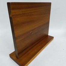 大规格厨房用天然相思木制双面随意吸强磁力刀架刀座磁吸