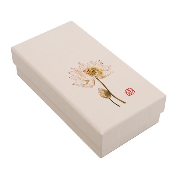 15x 8x 4 retro style hairpin flower box Chinese style jewelry jewelry box car pendant rectangular gift packaging